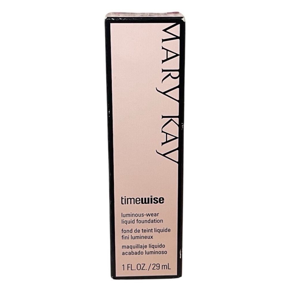 Mary Kay  Ivory 1‎ Timewise Luminous Wear Liquid Foundation 038696 New in box